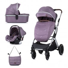 Chipolino Baby Stroller Zara 3 in 1, lilac