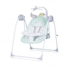 Chipolino Electric musical baby swing and rocker 2 in 1 Nux, avocado