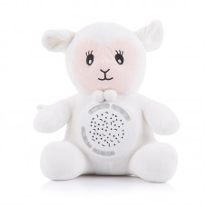 Chipolino Soothing plush toy with projector and music Lamb