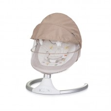 Chipolino Electric musical baby cradle Brida, beige