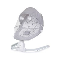 Chipolino Електрически музикален шезлонг-люлка Оазис, сив Chipolino Електрически музикален шезлонг-люлка Оазис, сив