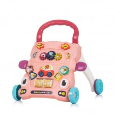Chipolino Musical first steps push toy Funny animals, pink