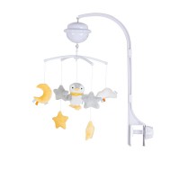 Chipolino Музикална въртележка за легло с проектор Пингвинче Chipolino Музикална въртележка за легло с проектор Пингвинче