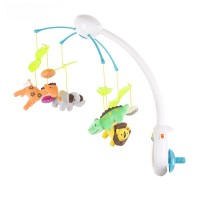 Chipolino Musical mobile for bed with remote control Zoo