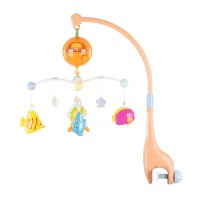 Chipolino Musical mobile for bed, Merry fish