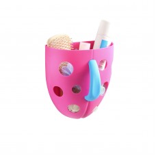Chipolino Органайзер за асксесоари за баня, розов