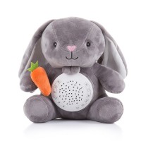 Chipolino Soothing plush toy with projector and music Bunny