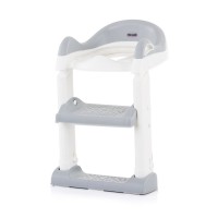 Chipolino Toilet trainer seat with ladder Tippy, white Chipolino Toilet trainer seat with ladder Tippy, white