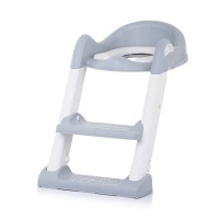 Chipolino Toilet trainer seat with ladder Tippy, grey