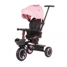 Chipolino Foldable kid's toy tricycle Quick Fold, rose water 