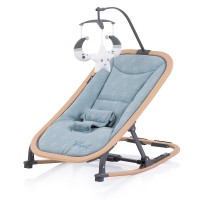 Chipolino Baby rocker Velvet, sky Chipolino Baby rocker Velvet, sky