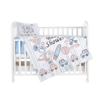 Chipolino Bedding set 5 pieces, rocket
