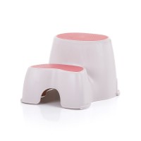 Chipolino Platform and stool BabyUp2, pink