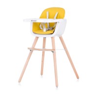 Chipolino Baby High chair 2 in 1 Woody yellow