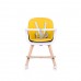 Chipolino Стол за хранене 2 в 1 Woody жълт