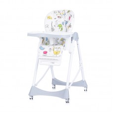 Chipolino Bambino Baby High Chair, grey