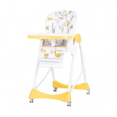 Chipolino Bambino Baby High Chair, yellow