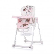 Chipolino High chair Master Chef, rose water 