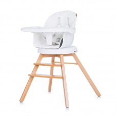 Chipolino Rotatable High chair 3 in 1 Rotto, white