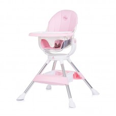 Chipolino Rotatable high chair Vision, rose water 