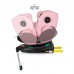 Chipolino Стол за кола Olympus i-Size с Isofix (40-150 cm), фламинго