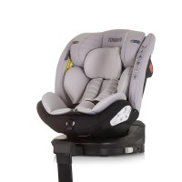 Chipolino Стол за кола i-Size Tourino с Isofix (40-150 см), сив