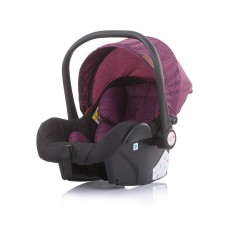 Chipolino Car seat Estelle 0-13 kg with adapter, lilac