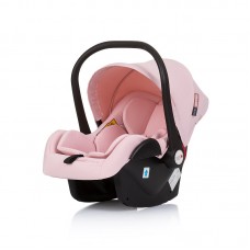 Chipolino Бебешко столче за кола Аура (40-85 см) i-Size, фламинго