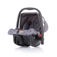 Chipolino Car seat with adaptor Milo graphite