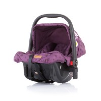Chipolino Car seat with adaptor Milo orchid