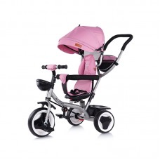 Chipolino Tricycle with canopy Jazz, rose water