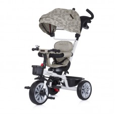 Chipolino Tricycle with canopy 360 seat Matrix, sand