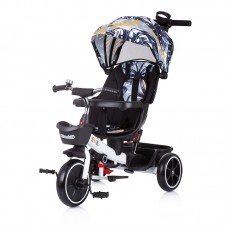 Chipolino Tricycle with canopy Smart, black-white