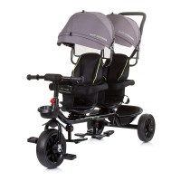 Chipolino Триколка за две деца Хип Хоп, графит