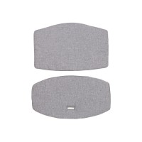 Chipolino Комплект възглавнички за стол за хранене, сиви Chipolino Комплект възглавнички за стол за хранене, сиви