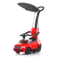 Chipolino Количка за яздене с дръжка Mercedes Benz GL63 AMG, червена