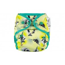 Close Parent Single Printed Reusable Popper Nappy +bamboo Lemur Close Parent Single Printed Reusable Popper Nappy +bamboo Lemur