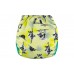 Close Parent Single Printed Reusable Popper Nappy +bamboo Lemur