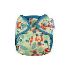 Close Parent Single Printed Reusable Popper Nappy +bamboo Orangutan Close Parent Single Printed Reusable Popper Nappy +bamboo Orangutan