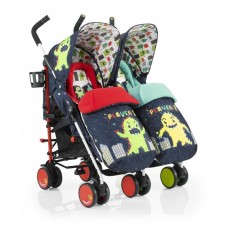 Cosatto Бебешка количка за близнаци Supa Dupa Monster Arcade