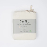 Cotton Hug Baby Fitted sheet, Cloud Cotton Hug Baby Fitted sheet, Cloud