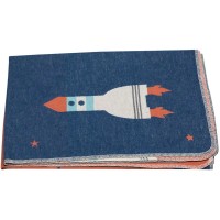 David Fussenegger Baby Blanket Juwel Journey to Mars Blue, 100 x 140 cm David Fussenegger Baby Blanket Juwel Journey to Mars Blue, 100 x 140 cm