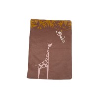 David Fussenegger Maja Organic Cotton Baby Blanket Giraffe, brown David Fussenegger Maja Organic Cotton Baby Blanket Giraffe, brown