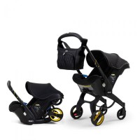 Doona Car Seat and Stroller, Midnight Black Limited