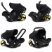 Doona Car Seat and Stroller, Midnight Black Limited