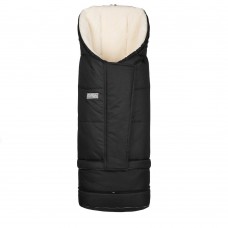 DoRechi Универсално термочувалче с овча кожа Юнайтед (0-36 месеца), черно DoRechi Универсално термочувалче с овча кожа Юнайтед (0-36 месеца), черно