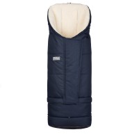 DoRechi Универсално термочувалче с овча кожа Юнайтед (0-36 месеца), тъмносиньо