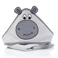 Fillikid Bath Towel 75 x 75 cm Hippo