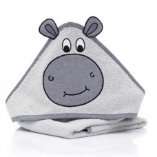 Fillikid Bath Towel 75 x 75 cm Hippo