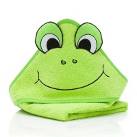 Fillikid Бебешка хавлия с качулка 75 x 75 см Frog